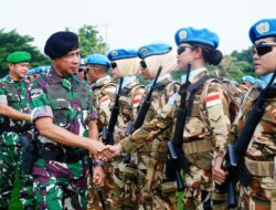 Lanjutkan Misi Perdamaian, Panglima TNI Berangkatkan Satgas Konga UNIFIL TA. 2025
