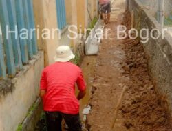 Proyek Drainase Rp135 Juta di Cibinong Diduga Asal-Asalan: Tak Ada Lantai Dasar