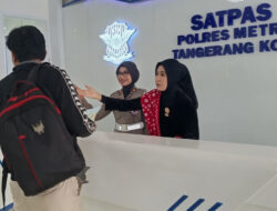 Satlantas Polres Metro Tangerang Kota Tunjukan Sisi Anggun dan Humanis di Hari Kartini
