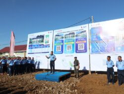 Memotivasi Prajurit Miliki Rumah Non Dinas, Danlanud Sultan Hasanuddin Tinjau Lokasi Perumahan Subsidi Di Maros