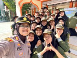 Penanaman Satu Juta Pohon Matoa di MTsN 1 Pekanbaru, Kapolsek Limapuluh Ajak Siswa Cinta Lingkungan 