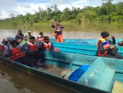 Pencarian Iptu Tomi Tetap Dilakukan Meski Diterpa Hujan Deras di Sungai Rawara