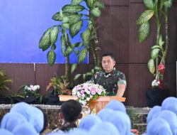 Danlanud Laksanakan Halal Bihalal Dengan Pengurus PIA Ardhya Garini Cabang 7/D.II Lanud Sultan Hasanuddin
