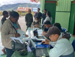 Ditengah Situasi Konflik, Kodim 1714/PJ Selalu Hadir Bantu Masyarakat Puncak Jaya