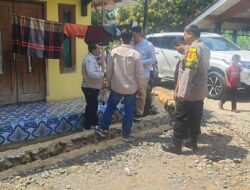 Bhabinkamtibmas Polsek Klapanunggal Sambang Warga Desa Klapanunggal dan Sampaikan Himbauan Kamtibmas