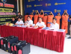 Ekspos Pencurian Tower, Karhutla dan Pencabulan Begini Paparan Polres Kampar