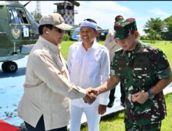 Perkuat Kolaborasi dan Swasembada Pangan Nasional, Panglima TNI Dampingi Presiden RI Panen Raya Serentak