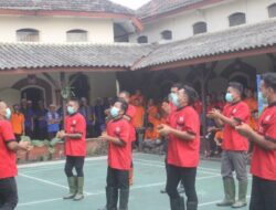 Unjuk Kreativitas, Warga Binaan Rutan Bangil Semarak HBP ke-61 Dalam Lomba Yel-Yel