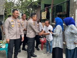 Wujud Kepedulian Polri Untuk Masyarakat Tugu Selatan