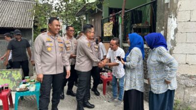 Wujud Kepedulian Polri Untuk Masyarakat Tugu Selatan