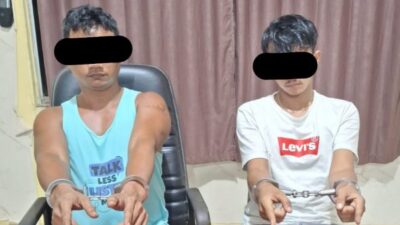 Satresnarkoba Polres Kuansing Ungkap Peredaran Narkoba di Desa Jake, 2 Pengedar Diamankan