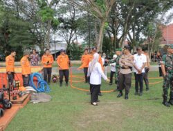 Apel Gelar Pasukan Karhutla Kabupaten Kampar, Komitmen Bersama Cegah Bencana