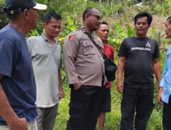 Bhabinkamtibmas Polsek Nanggung Sambang Warga Desa Batu tulis Menyampaikan Himbauan Kamtibmas