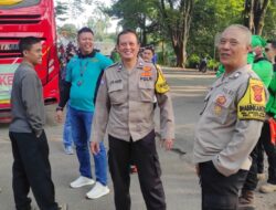 Polsek Citeureup Siap Amankan Keberangkatan Ratusan Buruh Peringati May Day Ke Monas Jakarta