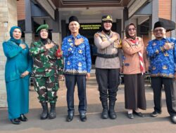 Kapolsek Dramaga Turut Meriahkan Upacara Hari Pendidikan Nasional 2025 di Bogor