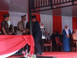 Tunjukkan Dukungan Polri Terhadap Dunia Pendidikan, Kapolres Kampar Hadiri Upacara Hardiknas