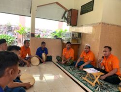 Bimbingan Keagamaan, Warga Binaan Rutan Bangil Laksanakan Hadrah Al – Banjari