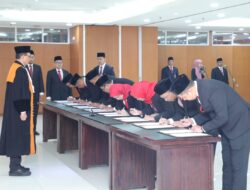 Ketua Mahkamah Agung Lantik Delapan Panitera Pengganti