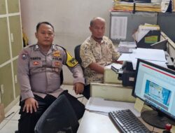 Bhabinkamtibmas Polsek Parungpanjang Polres Bogor Polda Jabar Sambang Dan Beri Himbauan Kamtibmas Kepada Warga