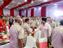 Panglima TNI Dampingi Presiden RI Dalam Acara Halal Bihalal Bersama Purnawirawan TNI AD