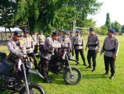 Cek Material Logistik Dan Personel, Brimob Polda Metro Siap Kawal Konfrensi OKI
