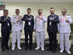 Bakamla RI Courtesy Call Dengan Commandant SPCG di IMDEX Asia 2025