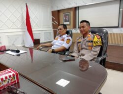 Kapolsek Mengikuti Kegiatan Rakor Optimalisasi fungsi Lalu Lintas