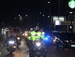 Kapolres Pimpin Patroli Bermotor Antisipasi Premanisme di Tangerang