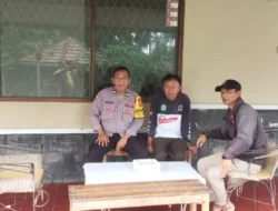 Bhabinkamtibmas Desa Cilember Berikan Himbauan Kamtibmas