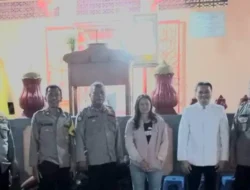 Kapolsek Citeureup Turun Langsung Pengamanan Vihara Untuk Ibadah Tri Suci Waisak 2569 BE/2025 M
