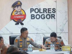 Kapolres Bogor Tekankan Penindakan Tegas Premanisme Dalam Arahan Kepada PJU dan Kapolsek Jajaran