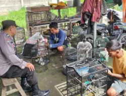 Bhabinkamtibmas Polsek Parungpanjang Sambangi Warga Desa Cikuda, Sampaikan Himbauan Kamtibmas