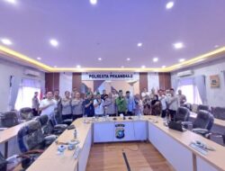 Polresta Pekanbaru Gelar Rapat Koordinasi Pengamanan Kongres HMI Ke-34