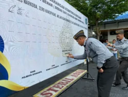 Wujudkan Rutan “Benar” Bebas dari Narkoba dan Handphone, Rutan Kelas I Surakarta Gelar Deklarasi dan Pencanangan Komitmen Bersama