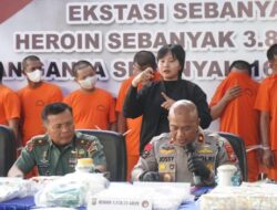 Polda Riau Gelar Pemusnahan Barang Bukti Narkoba
