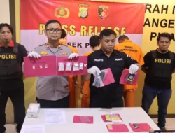 Sabu 280,68 Gram Disita Polsek Pinang, Dua Pelaku Diamankan