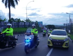 Pantau Arus Libur Panjang, Kapolres Bogor AKBP Rio Wahyu Anggoro, S.H., S.I.K., M.H. Tinjau Langsung Pospol Gadog Jalur Puncak