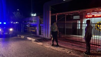 Polres Kuantan Singingi Laksanakan Patroli Blue Light, Ciptakan Situasi Aman dan Kondusif di Taluk Kuantan