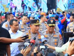 Kapolri Pastikan Kawal Hingga Tuntas Hari Buruh di Monas Yang Dihadiri Presiden