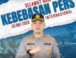 Kapolres Bulukumba Ucapkan Selamat Hari Kebebasan Pers, Tekankan Peran Vital Media