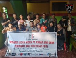 Bersama Insan Media, PT Aswar Jaya Grup Peringati Hari Kebebasan Pers 2025 Tema: Lawan Hoaks Menuju Digitalisasi