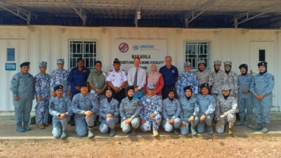 Bakamla RI dan UNODC Latih Petugas Penegak Hukum Perempuan di Batam