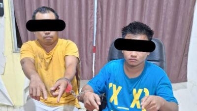 Tim Mata Elang Satresnarkoba Polres Kuansing Bekuk Dua Pengedar Narkoba di Singingi Hilir
