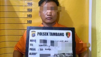 Polsek Tambang Tangkap Pelaku Curanmor di Hotel Sabrina Panam