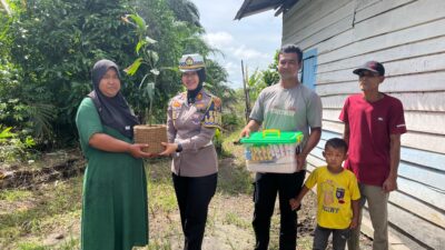 Satlantas Polres Kampar Tebar Kebaikan di Jumat Berbagi, Wujudkan Polri yang Humanis di Bumi Serambi Mekkah