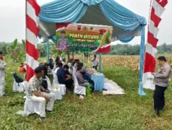 Dukung Ketahanan Pangan, Polres Bogor dan Polsek Jasinga Panen Jagung di Lahan SSDM Polri