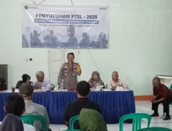 Kapolsek Ciomas Hadiri Penyuluhan PTSL Tahun 2025 di Desa Kotabatu