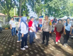 Personel Polsek Cibinong Amankan Kegiatan Pesta Rakyat “Cibinong Festival 2025” dalam Rangka HJB ke-543