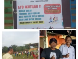 Yo ! Desa Ubrug Ngahiji: Melalui Kegiatan SKJ Yang di Gagas Karang Taruna Bagja, di Gelar Setiap Hari Minggu Pagi