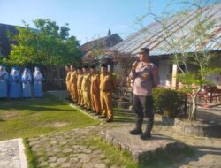 Kapolsek Tambang Lantik Pengurus PKS SMPN 7, Sosialisasikan Bahaya Narkoba untuk Generasi Muda